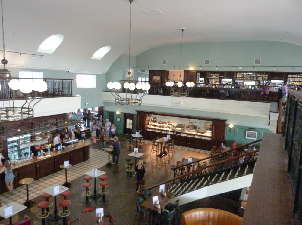 The view from upstairs