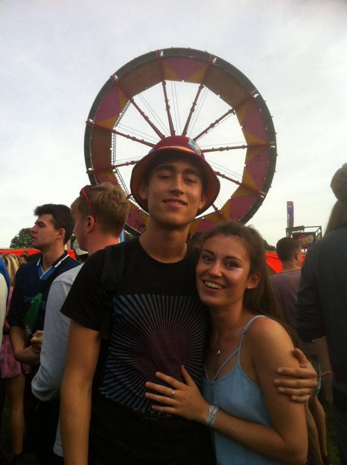 "Mate, she makes my world go round"