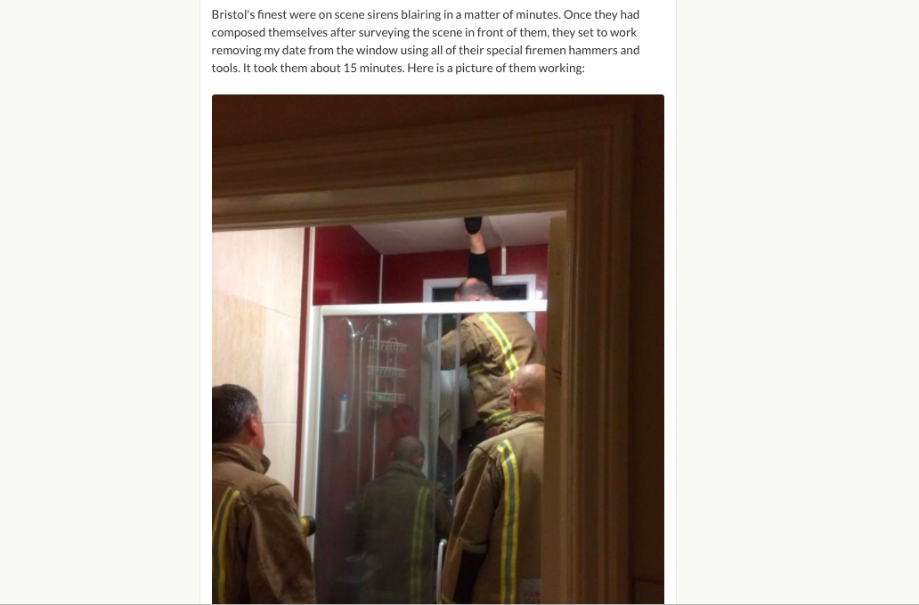 Liam set up a GoFundMe page to raise money for a replacement window