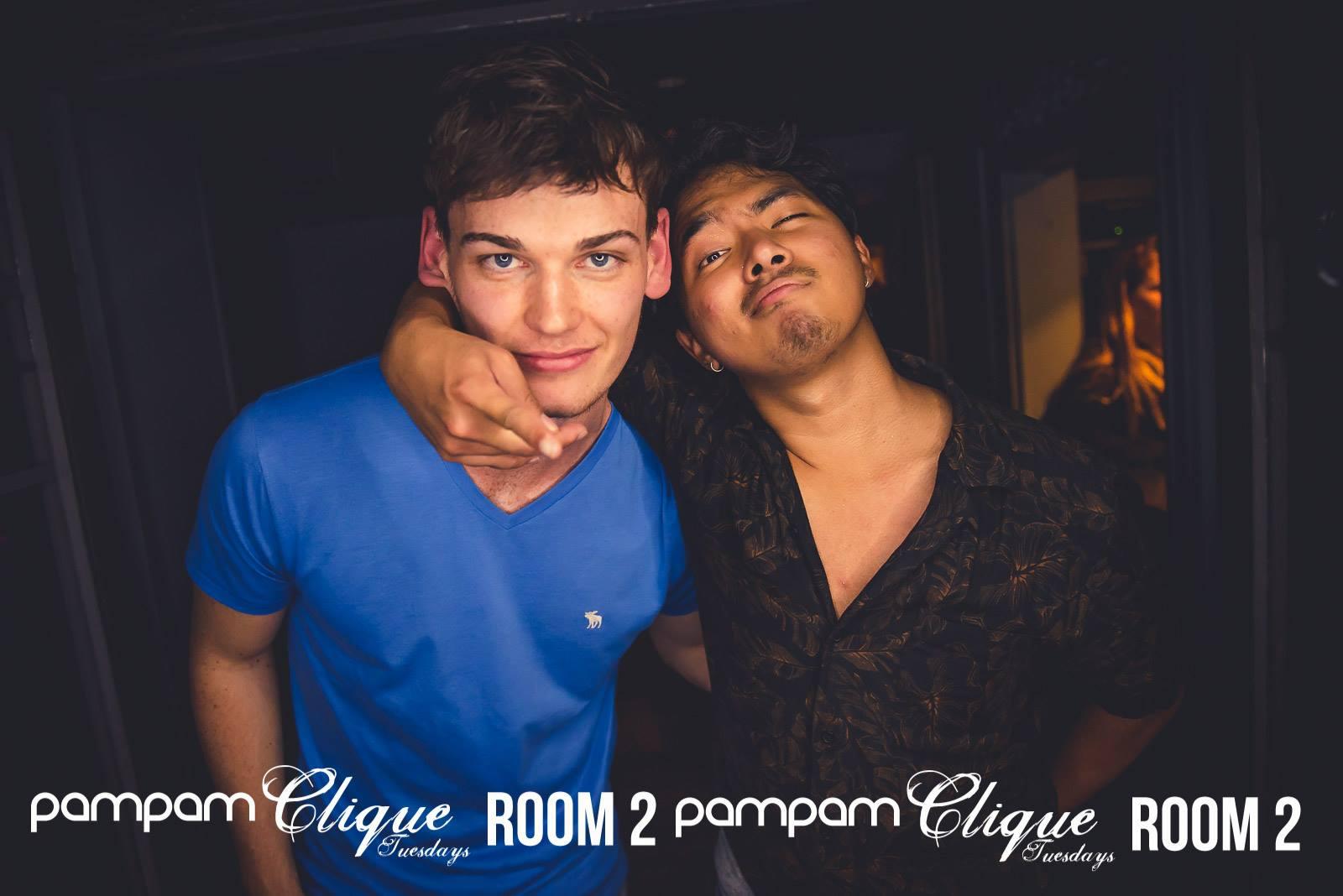 I mean there's no way these lads went home alone…