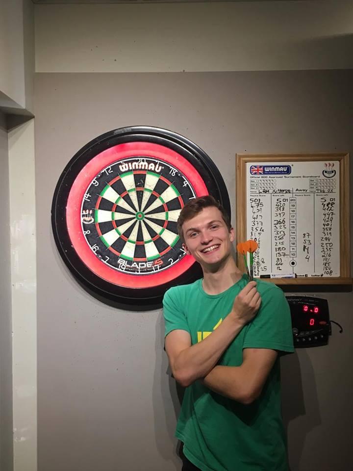 Nick Main is a new convert to darts but calls it "better than korfball"
