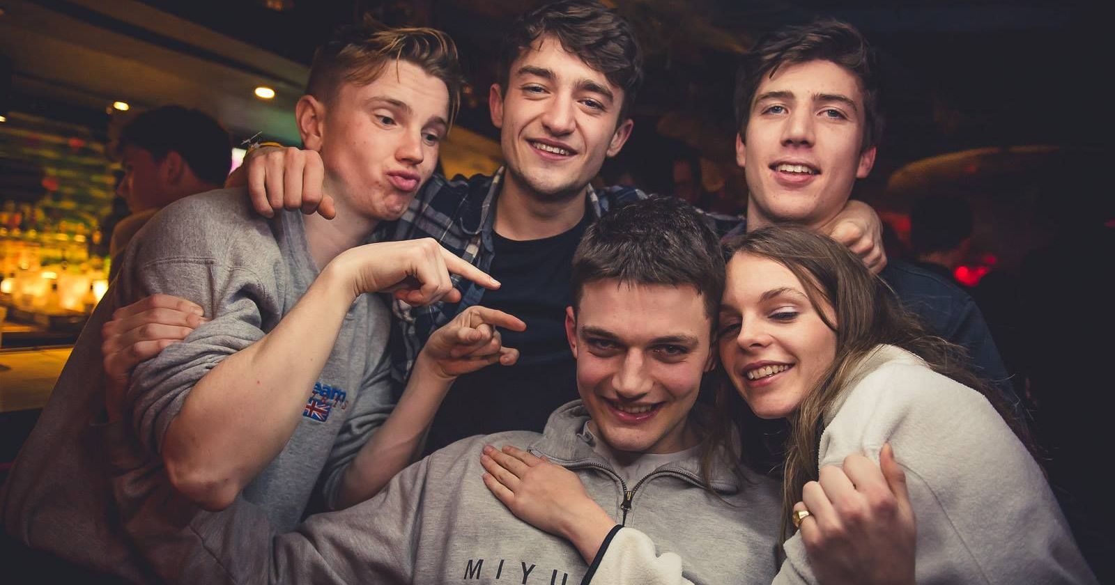 Image may contain: Leisure Activities, Vehicle, Transportation, Car, Automobile, Party, Crowd, Smile, Portrait, Face, Night Life, Night Club, Club, Person, People, Human