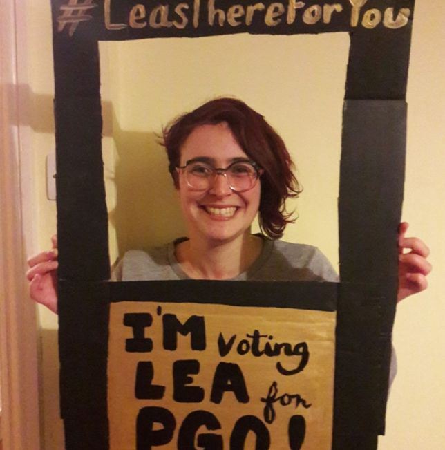 Image may contain: Poster, Smile, Portrait, Face, Person, People, Human