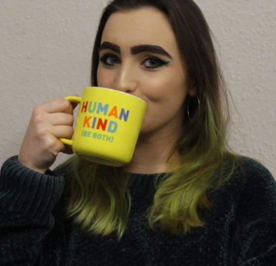 Image may contain: Face, Human, Person, Coffee Cup, Cup