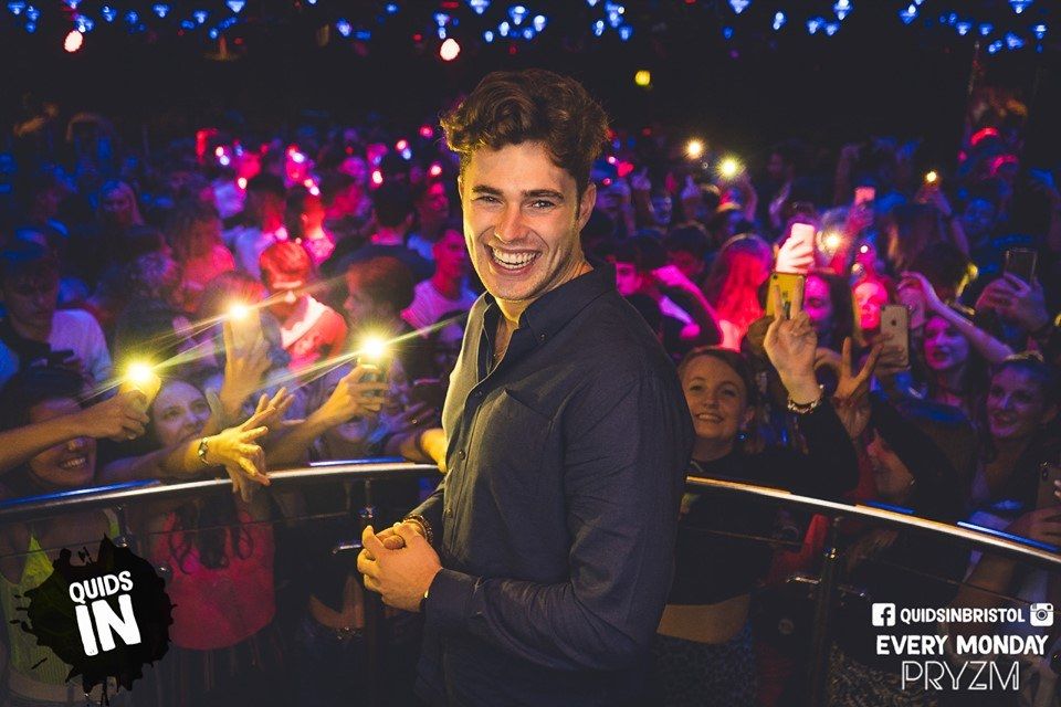 Image may contain: Party, Night Life, Night Club, Club, Person, Human