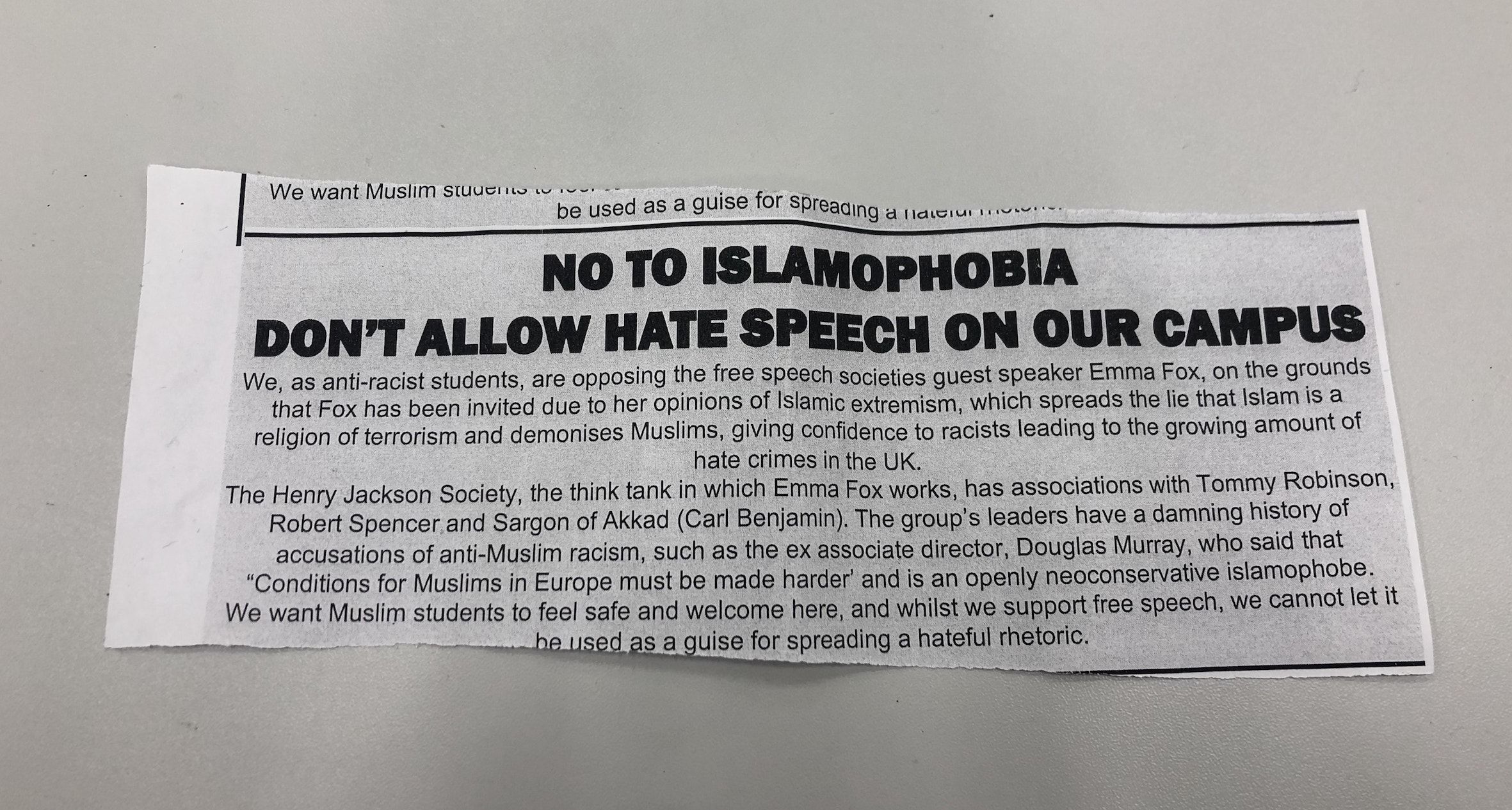 Image may contain: Text, Newspaper