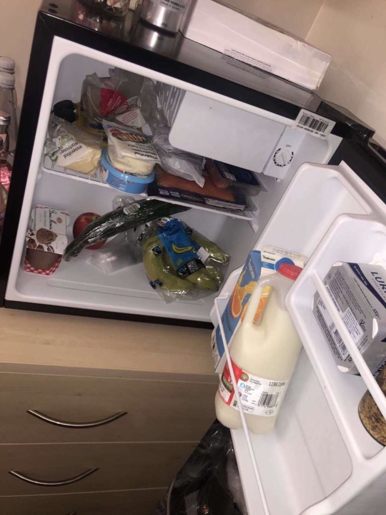 Stoke Bishop Halls ranked by the quality of their fridge content
