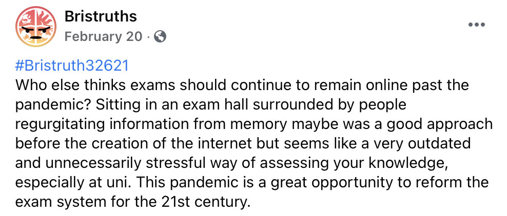 Bristruth exams online