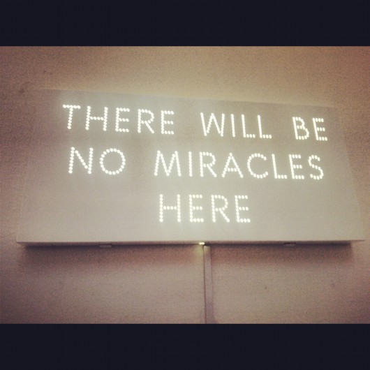 Simplistic and striking. Although not all that inspirational.