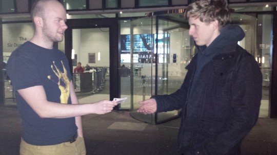 "Single to the town centre please, mate"
