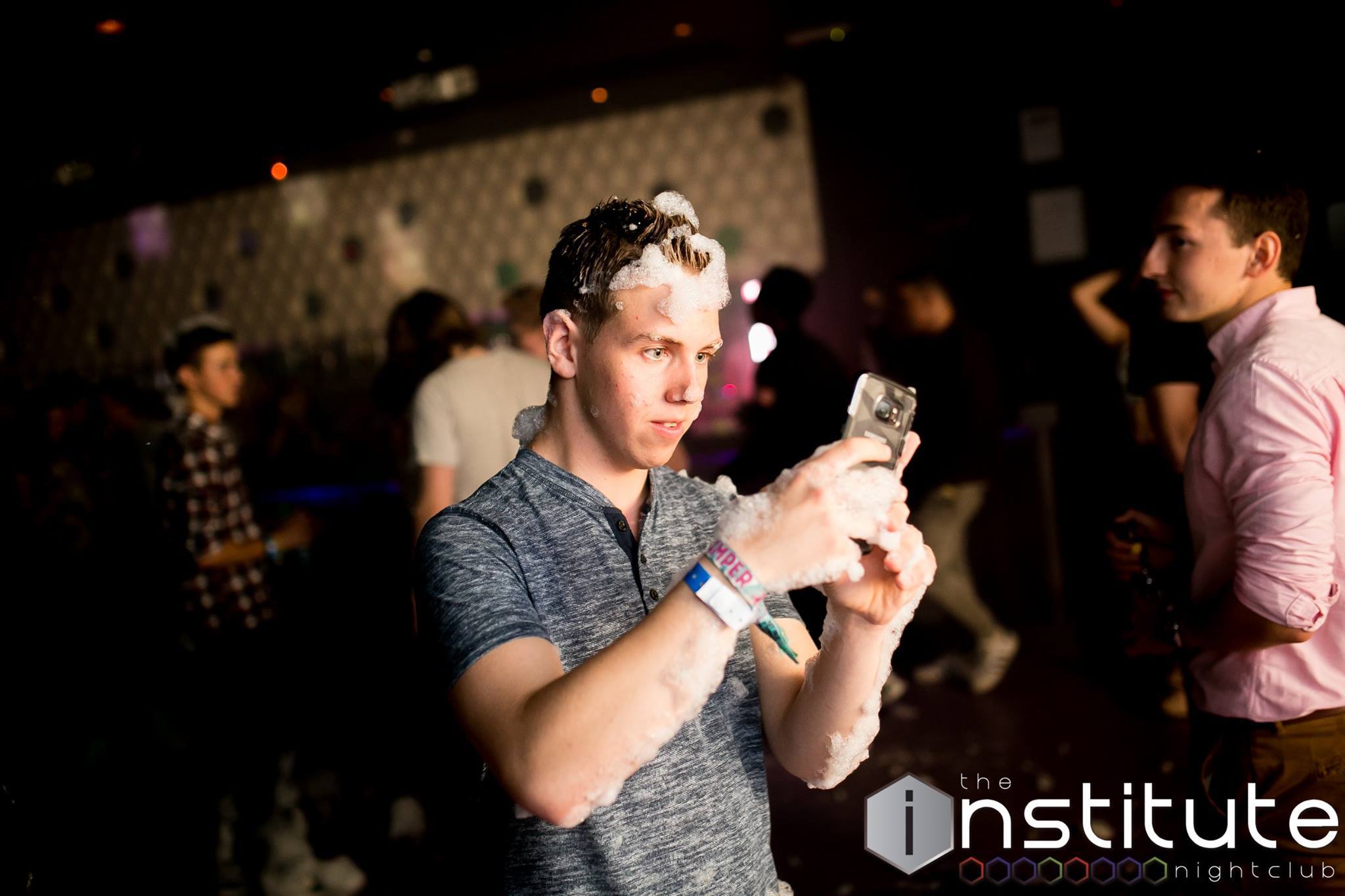Which way will he swipe