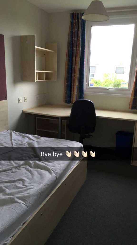 Not a hard goodbye