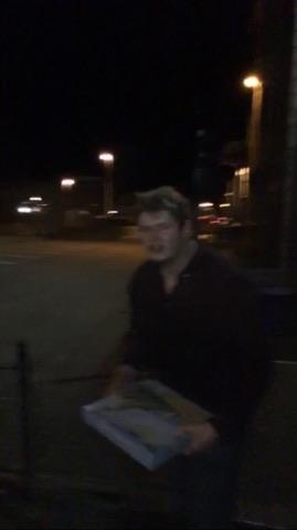 Blurry, much like the night