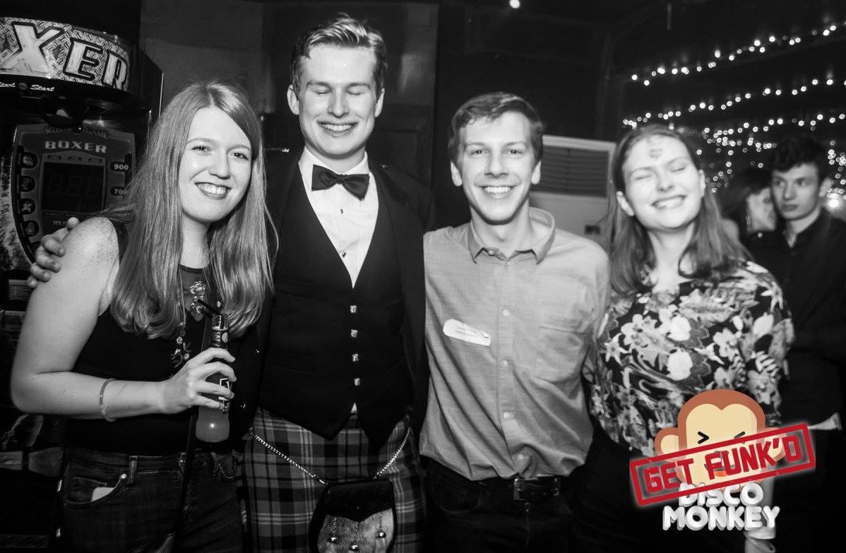 It's not a good night out without a cheeky bow tie