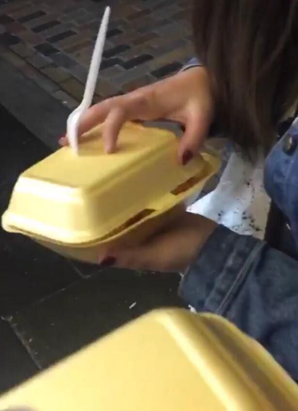 Image may contain: Food, Butter, Person, People, Human