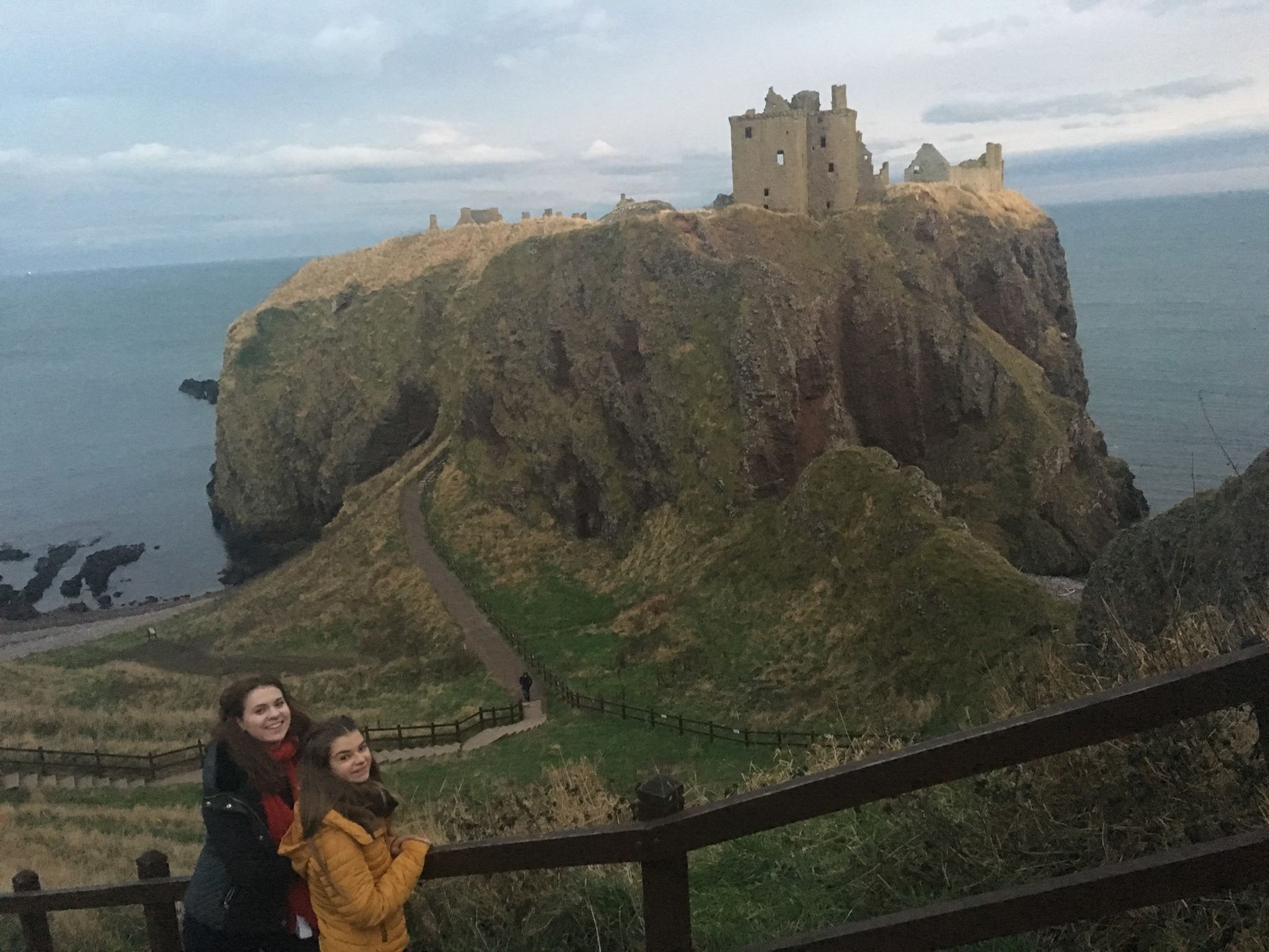 Image may contain: Outdoors, Cliff, Fort, Castle, Building, Architecture, Person, People, Human