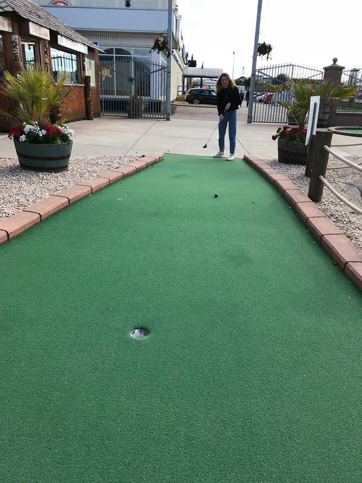 Image may contain: Vase, Pottery, Potted Plant, Planter, Plant, Jar, Flora, Sports, Sport, Mini Golf, Golf