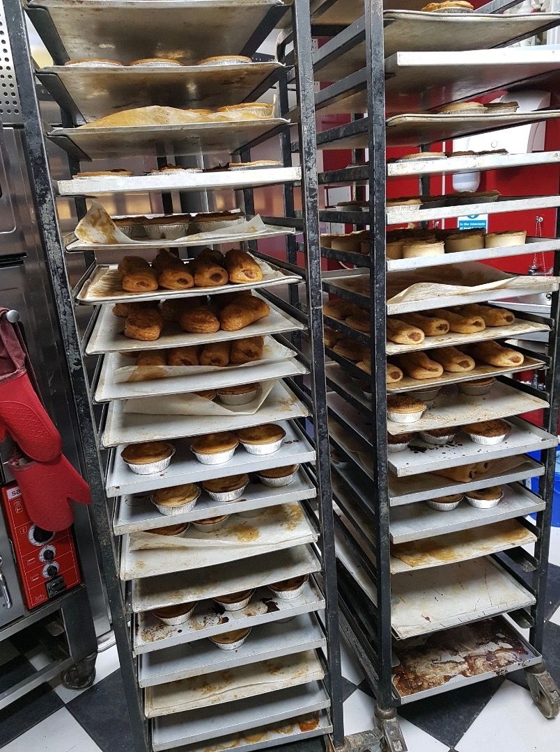 Image may contain: Bun, Shelf, Food, Bread, Shop, Bakery