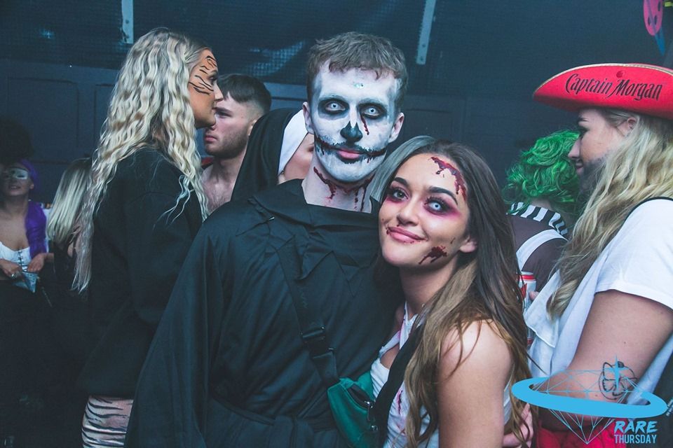 Image may contain: Head, Night Club, Face, Club, Party, Person, Human