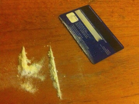 Just some coke bro #YOLOSWAG