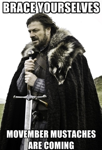 Prepare for some serious facial hair battles