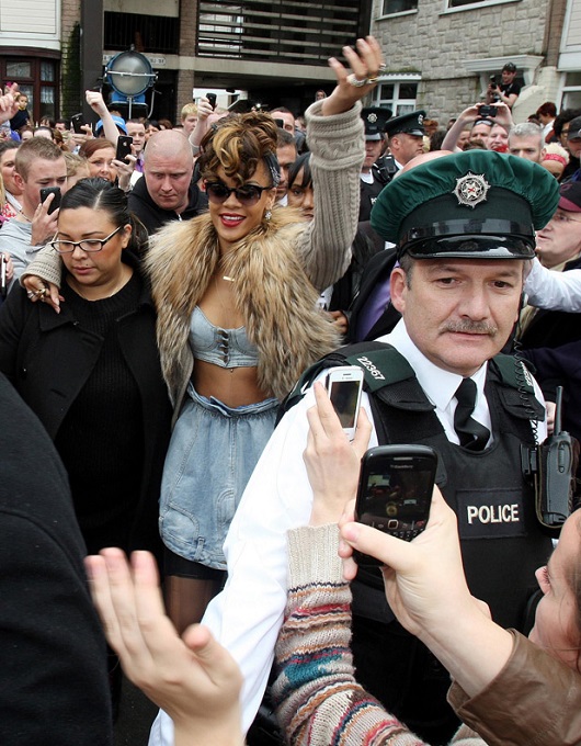 Rihanna demonstrated this wonderfully in her 2011 "We Found Love" video