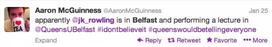 one of the many suspicious fans on Twitter