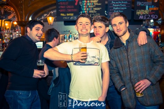 You too could be this ecstatic at the Parlour