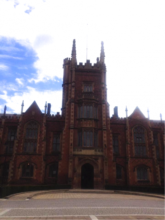 You will have lectures in buildings like this....