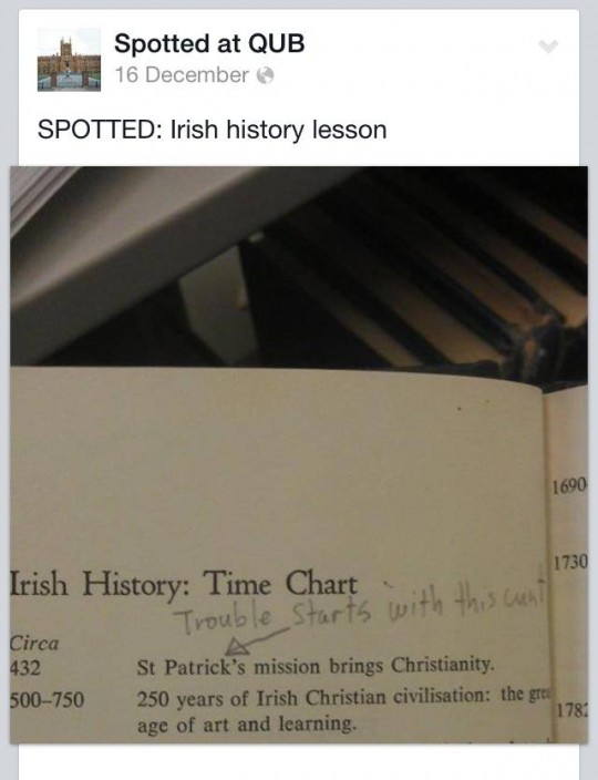 In fairness he has got us 2 days off Uni now...