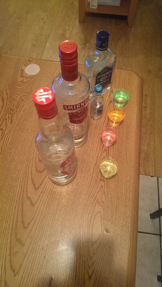 Pre-Thompson's necessities. For one.