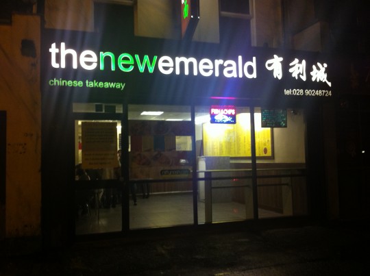 Chowing down in the New Emerald