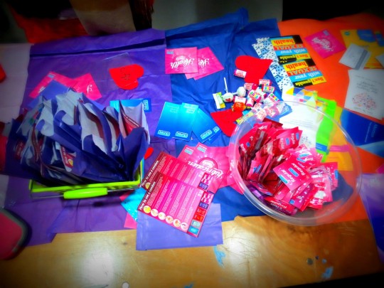 Condom drop events also offer free sweets (do not confuse the two!)