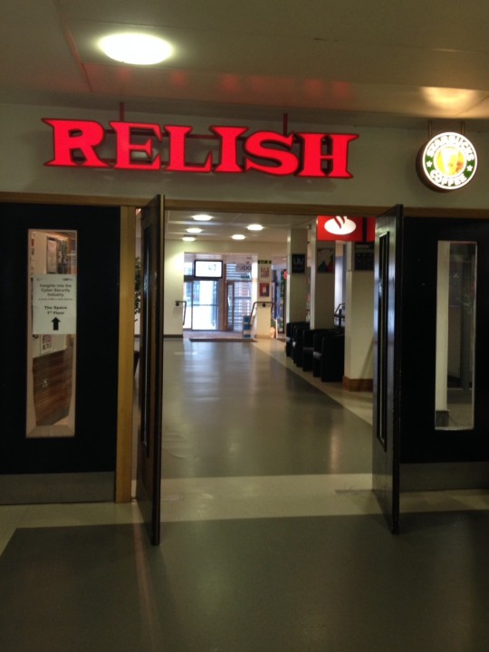 Prepare to Relish this food (sorry, couldn't resist)