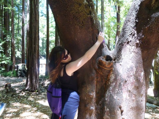 Me learning to love nature...