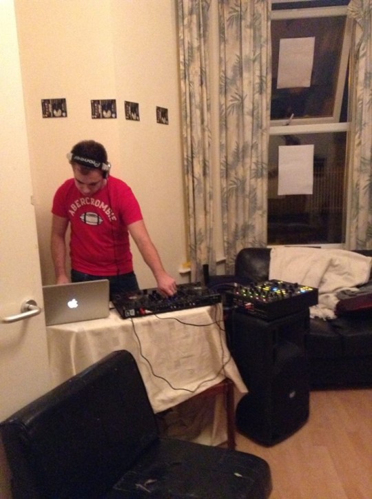 It's a house party not Ibiza 