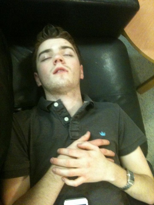 Time for a snooze - corpse style