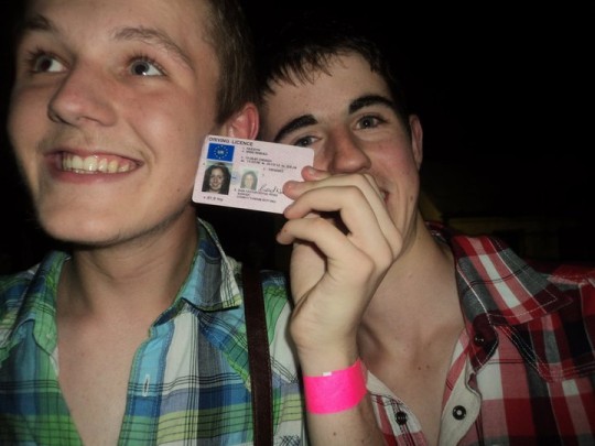 don't think Sinead's ID is going to work for you lad