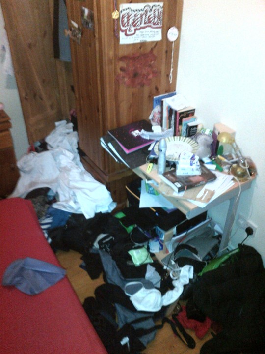 It can't just be me who let's my room get into this state...
