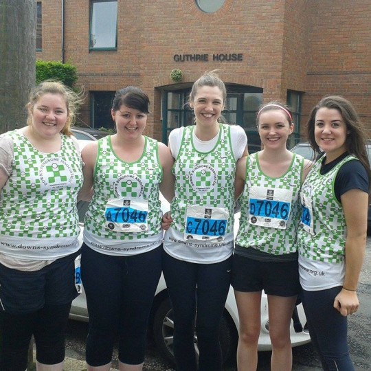 The Jackson 5 looking sweet post marathon