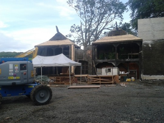 inside