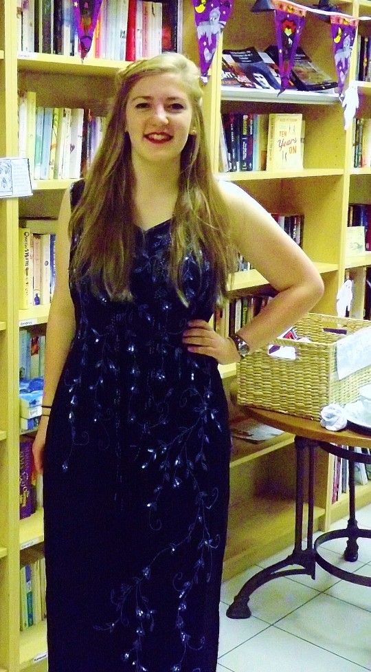 Dress £12, Necklace £4 Heels £6