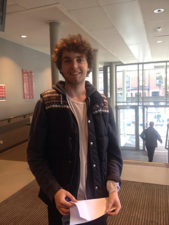 Jasper Waddell, Third year psychology student