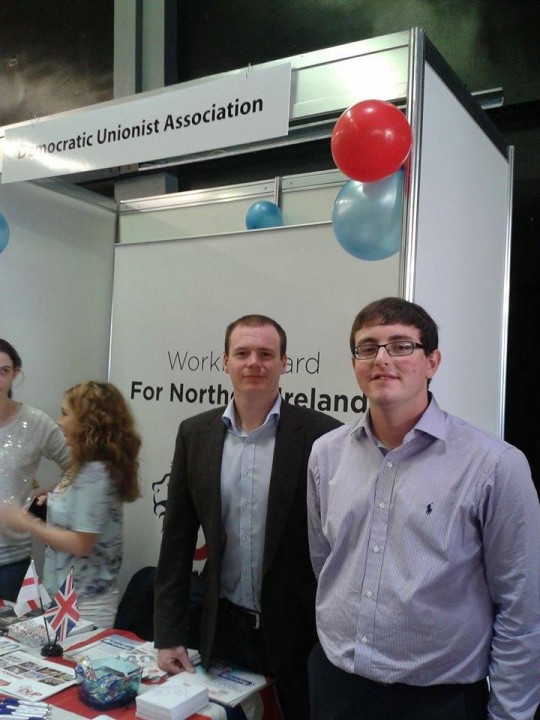 Gordon Lyons with DUA Chairperson