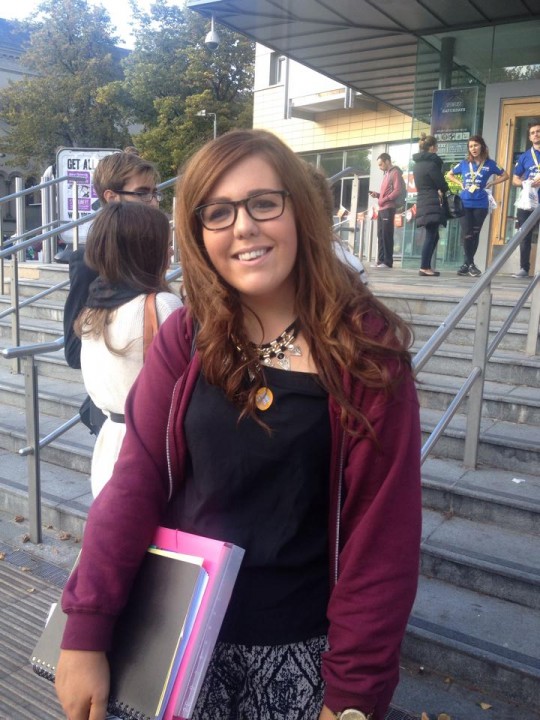 Orla McGurk, Third year Irish student