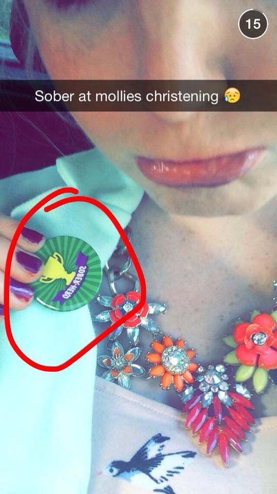 At least I got a badge!!!! #SoberHero