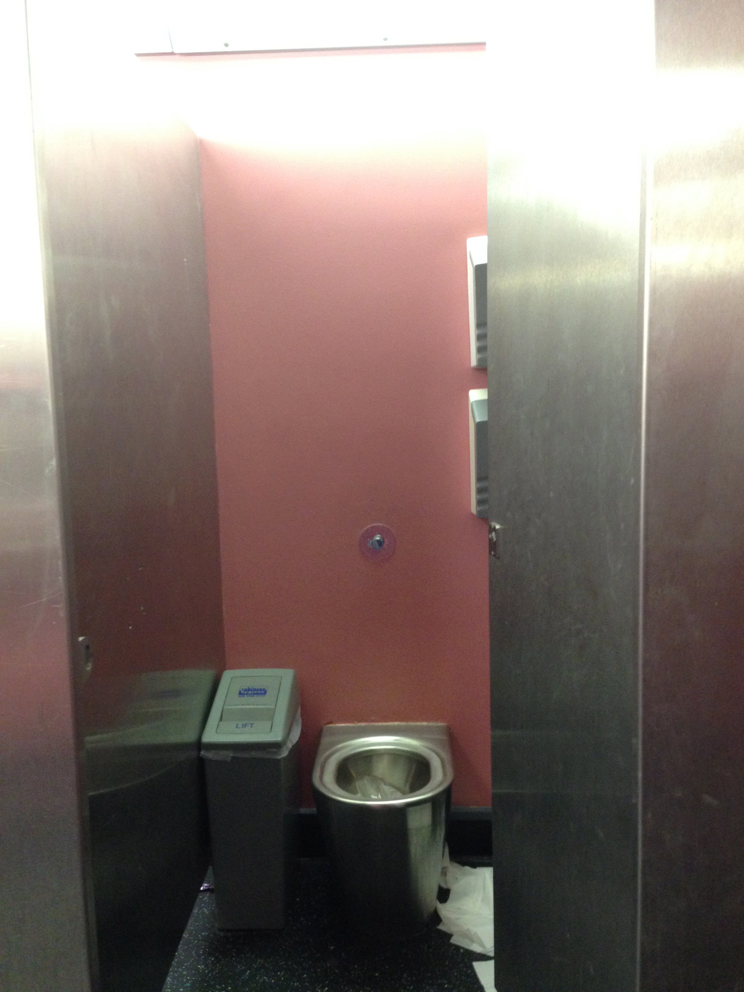 Not exactly the most glamourous of places to end up on Connected Monday's