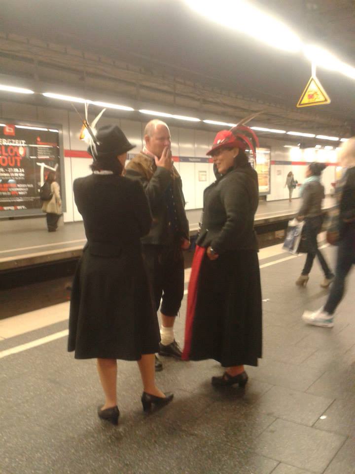 drindl or lederhosen is optional