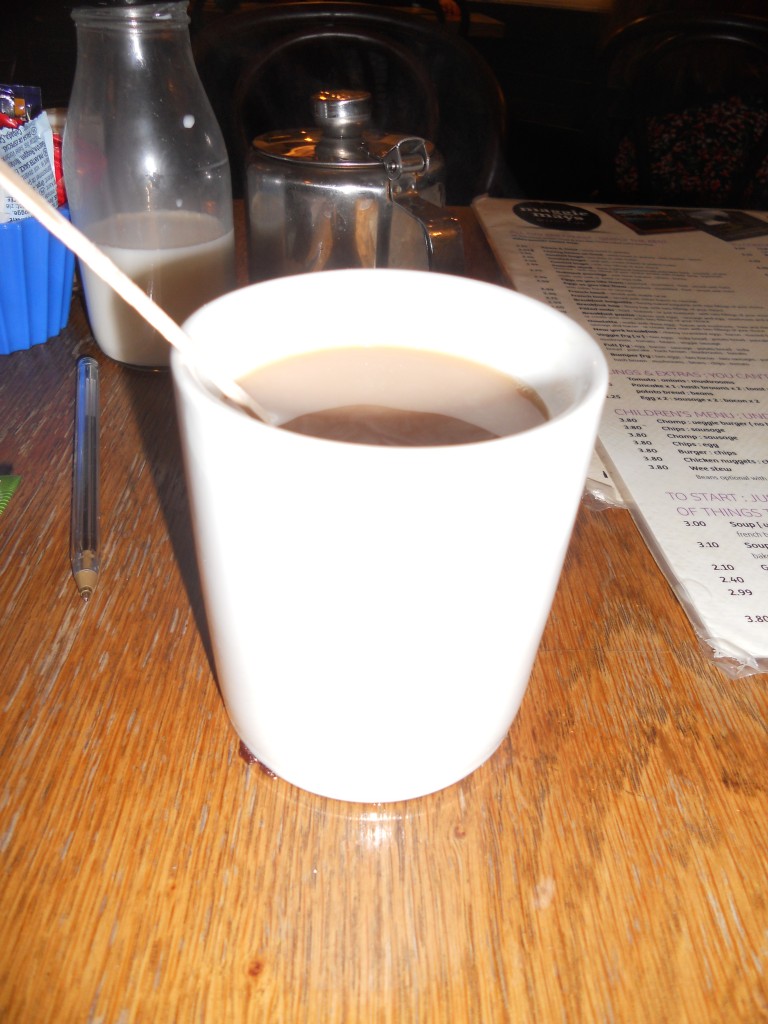 Cup of tea to start