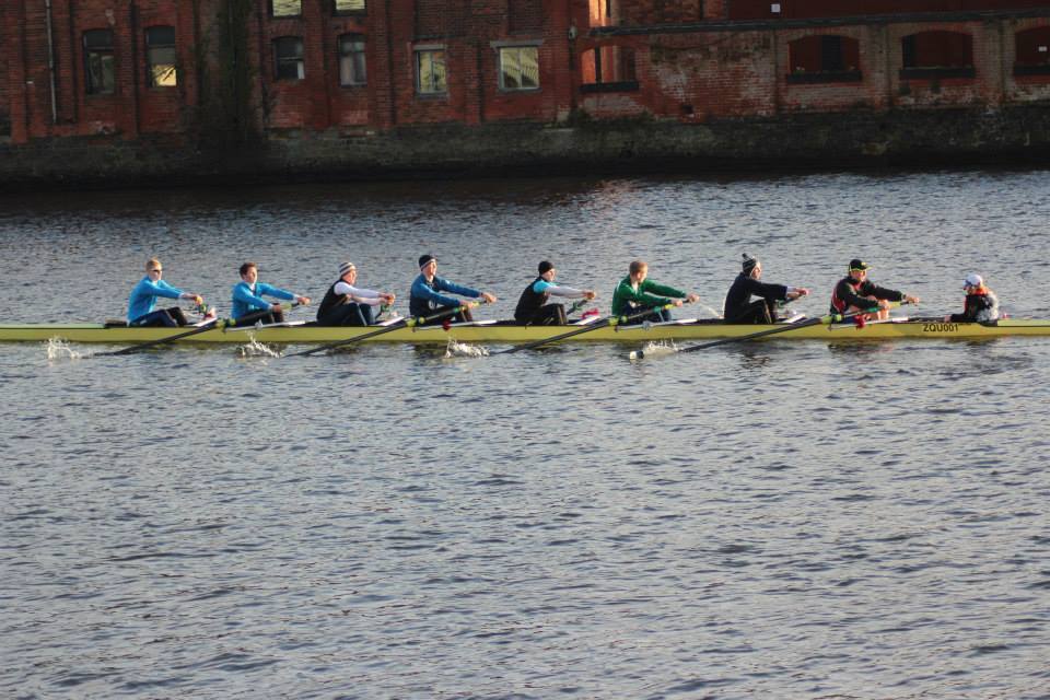The club uses the Lagan for daily practice